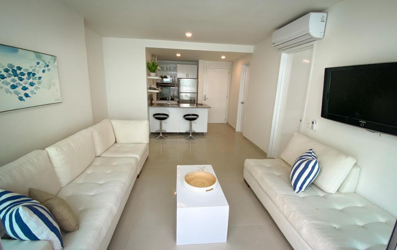 Vista Al Mar En Cartagena , Apartamento En Morros Eksteriør bilde